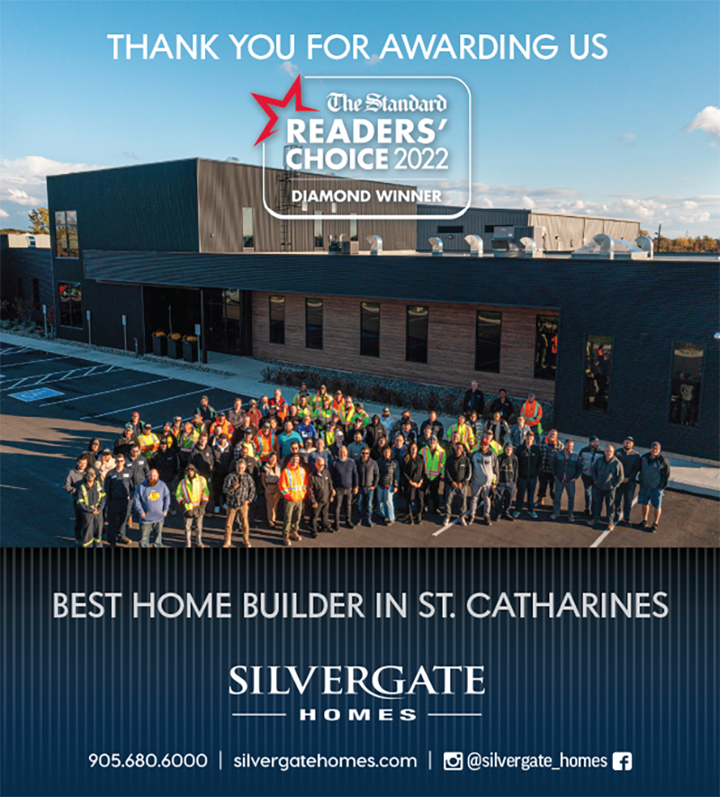 Silvergate Homes Diamond Winner of the Standard Readers' Choice 2022
