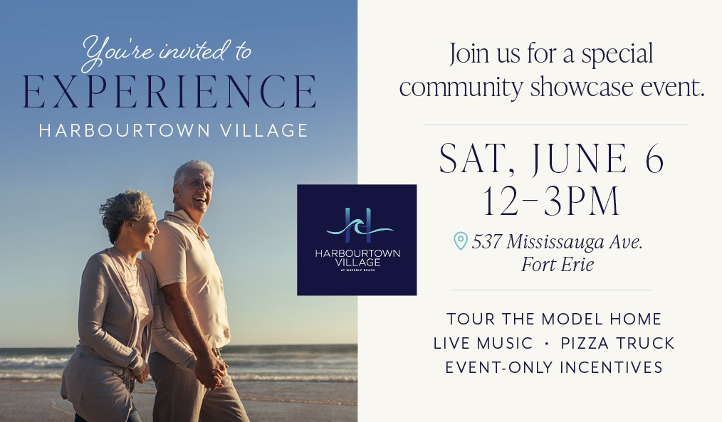 Harbourtown Village Event | Saturday June 6 from 12-3PM in Fort Erie, Ontario, Canada