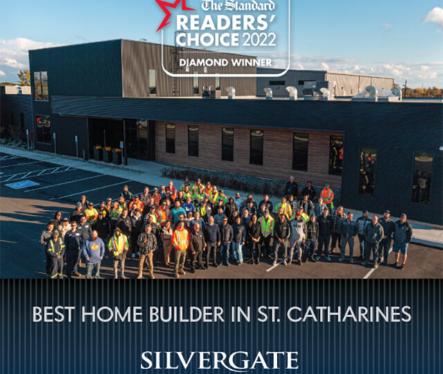 Silvergate Homes Diamond Winner of the Standard Readers’ Choice 2022 Awards