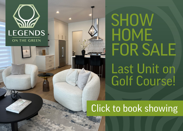 Show Home for Sale - Last Unit on the Golf Course!