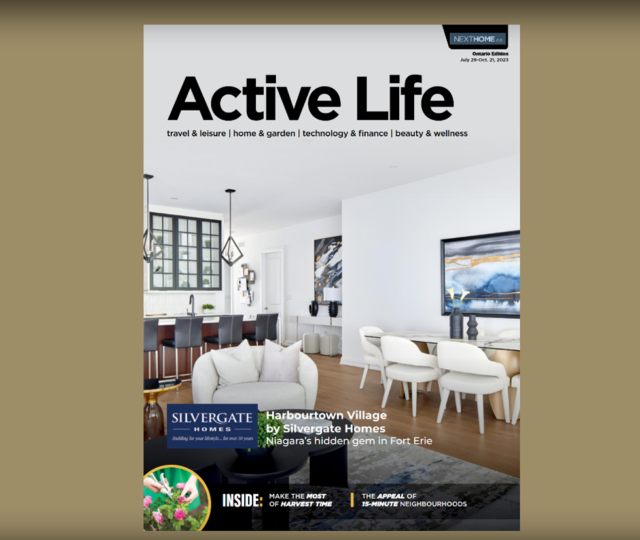 Harbourtown Village featured as Cover story in Active Life | July 2023 Edition