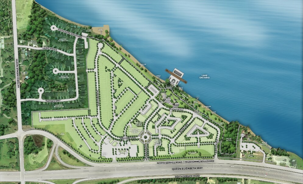 Prudhomme’s Landing Site Plan