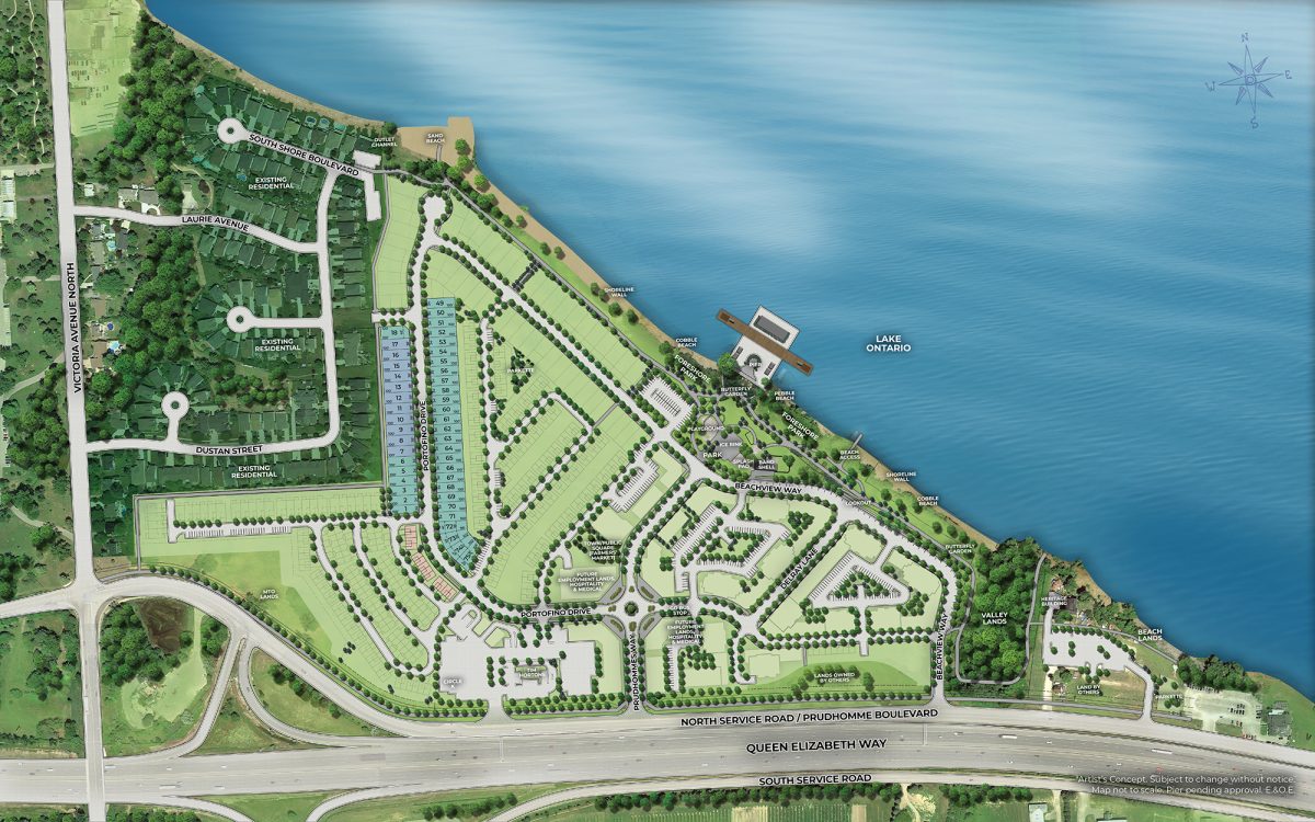 Prudhomme’s Landing Site Plan